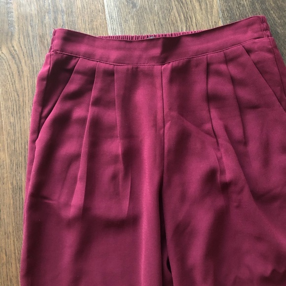 Forever 21 Burgundy Trousers - Picture 2 of 6